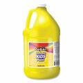 Inkinjection 128 oz Washable Kids Paint, Yellow IN3293691
